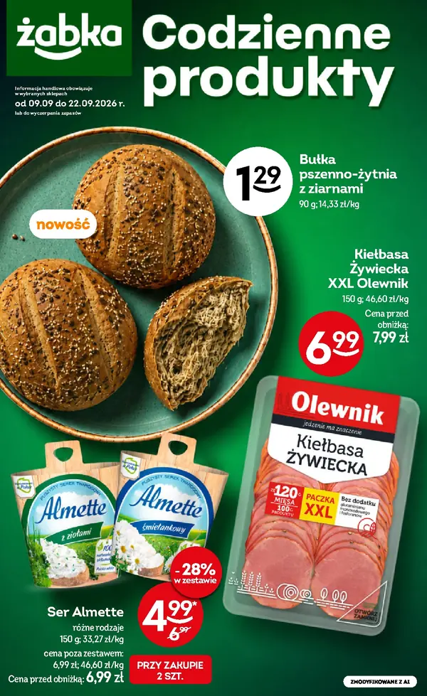 Strona 1 gazetki Żabka