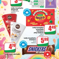 Lody na patyku Snickers