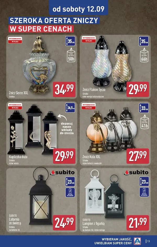 Strona 13 gazetki Aldi