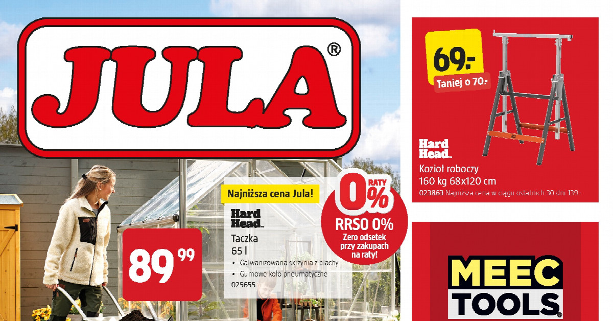 Te promocje z Jula to prawdziwy HIT! Myjka za 599 zł, szklarnia prawie 2000 zł taniej i 6 innych okazji, których nie możesz przegapić