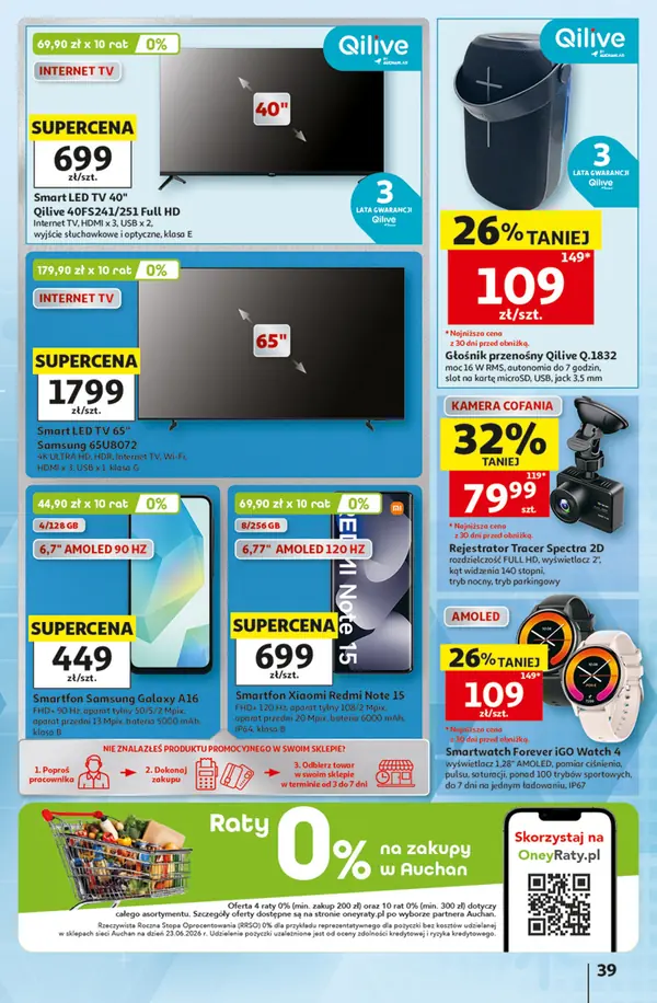 Strona 39 gazetki Auchan