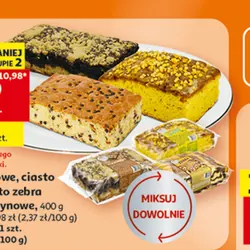 Ciasto piknikowe, ciasto piegusek, ciasto zebra lub ciasto cytrynowe