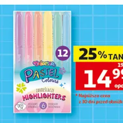Zakreślacze pastelowe
