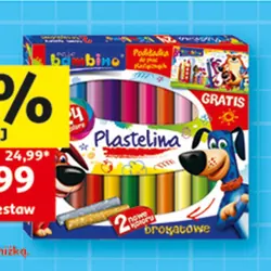 Plastelina + podkładka do prac plastycznych