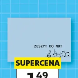 Zeszyt do nut A5