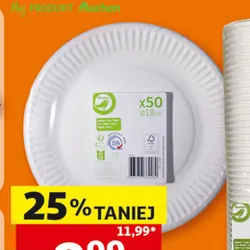 Talerze papierowe