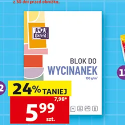 Blok do wycinanek A4