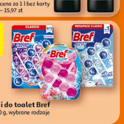 Zawieszki lub kostki do toalet Bref