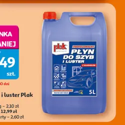 Płyn do szyb i luster Plak