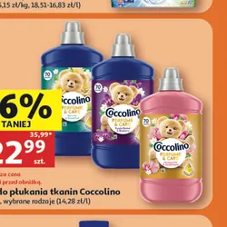 Płyn do płukania tkanin Coccolino