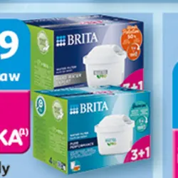 Wkłady do wody Brita Pure Performance lub Pro Hard Water
