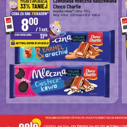 Czekolada mleczna nadziewana Choco Charlie