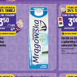 Maślanka naturalna Mrągowska
