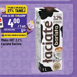 Mleko UHT 3,2% Łaciate Barista