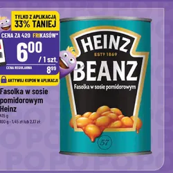 Fasolka w sosie pomidorowym Heinz