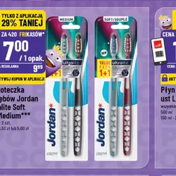 Szczoteczka do zębów Jordan Ultralite Soft lub Medium