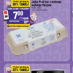 Jajka M od kur z wolnego wybiegu Marysia