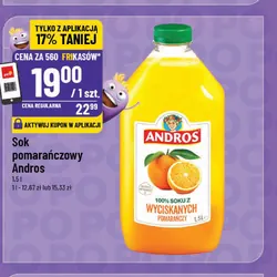 Sok pomarańczowy Andros