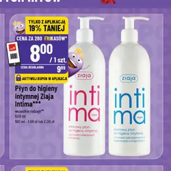 Płyn do higieny intymnej Ziaja Intima