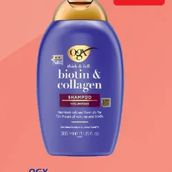 OGX Szampon z biotyną i kolagenem