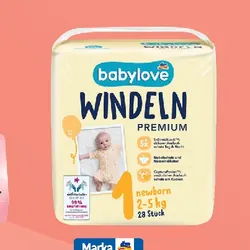 babylove Pieluszki premium dla noworodka