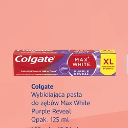 Colgate Wybielająca pasta do zębów Max White Purple Reveal