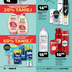 Wybrane produkty Gillette