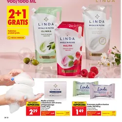Wszystkie mydła w płynie Linda