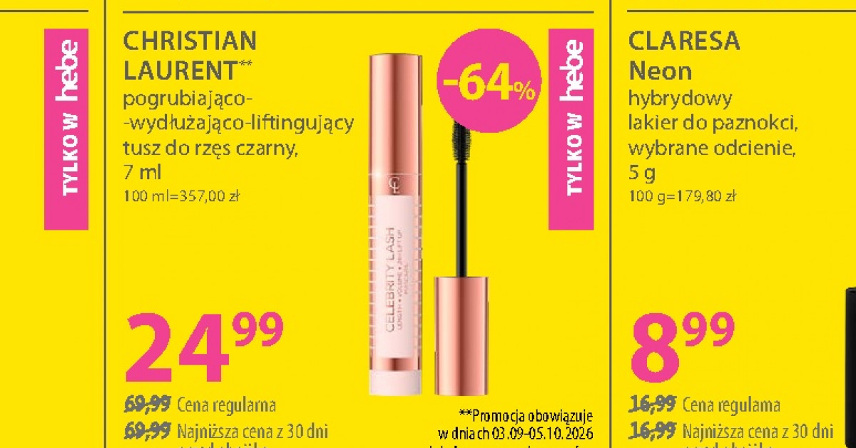 Tusz Christian Laurent za 24,99 zł?! Odkrywamy, czy to kosmetyczny hit sezonu