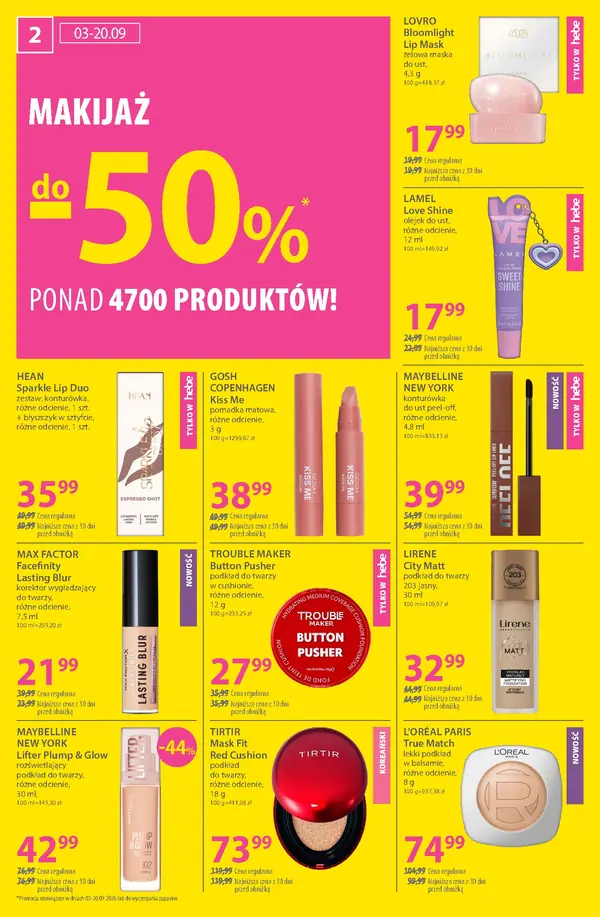 Strona 2 gazetki Hebe