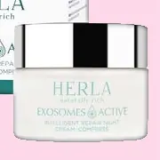 HERLA Exosomes Active inteligentny naprawczy krem-kompres na noc