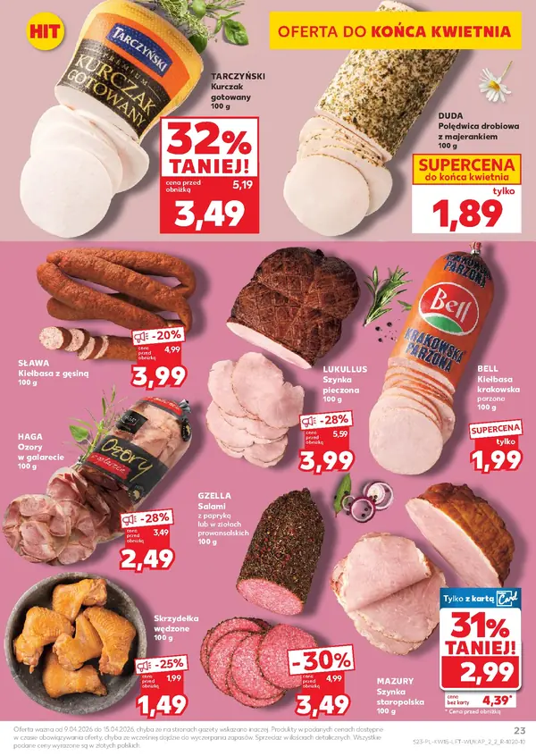 Strona 23 gazetki Kaufland