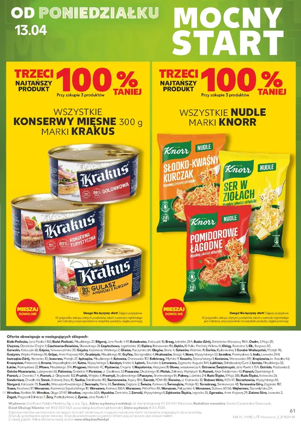 Strona 61 gazetki Kaufland