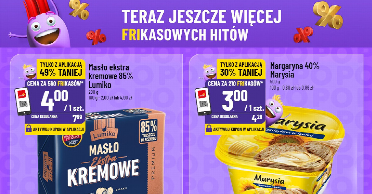 Masło ekstra kremowe 85% za 4 zł? Dlaczego warto kupić je w POLOmarket tej wiany