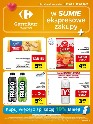 Gazetka Express w SUMIE ekspresowe zakupy