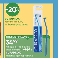 CURAPROX szczoteczki jednopęczkowe