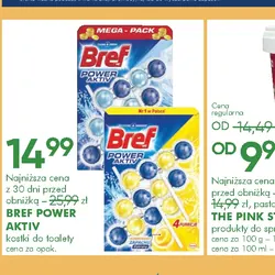 BREF POWER AKTIV kostki do toalety
