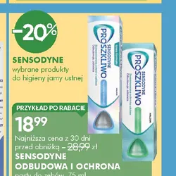 SENSODYNE ODBUDOWA I OCHRONA pasta do zębów