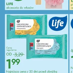 LIFE chusteczki odświeżające