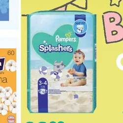 PAMPERS SPLASHERS pieluchomajtki