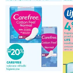 CAREFREE wkładki higieniczne