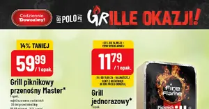 Mega okazja na start sezonu: Grill okrągły Master teraz tylko 39,49 zł!