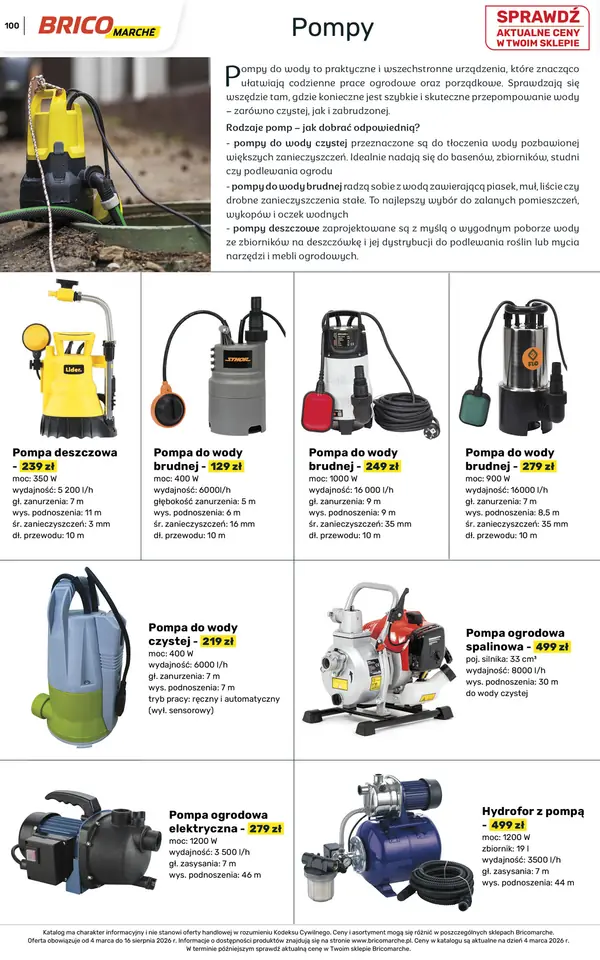 Strona 100 gazetki Bricomarche