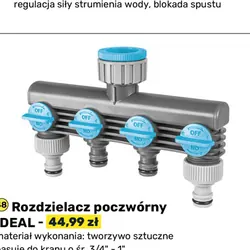 Rozdzielacz poczwórny IDEAL