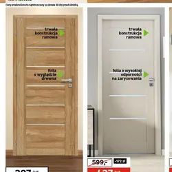 Skrzydło pokojowe TABAS dąb grenada 80 cm