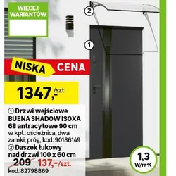 Drzwi wejściowe BUENA SHADOW ISOXA