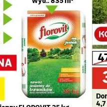 Nawóz do trawnika jesienny FLOROVIT 25 kg