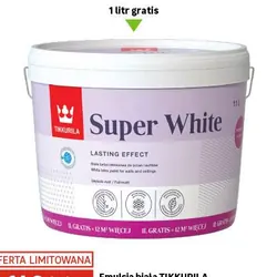 Emulsja biała TIKKURILA SUPER WHITE