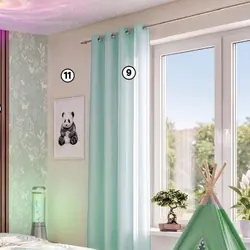 Firana na przelotkach SOFTY CEL ADON 140 x 260 cm
