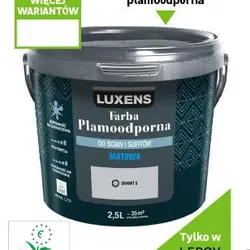 Emulsja kolorowa LUXENS FARBA PLAMOODPRNA 2,5l